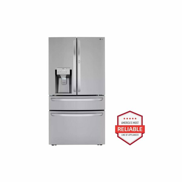 Almo 30 cu. ft. Smart French Door Bottom Freezer Refrigerator LRMDS3006S